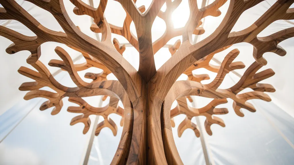 Concept abstrait de chemins multiples avec éclairage dramatique