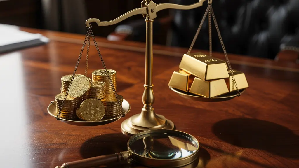 Comparaison visuelle entre pièces d'or Napoléon et lingots d'or pour un investissement de 5000 euros