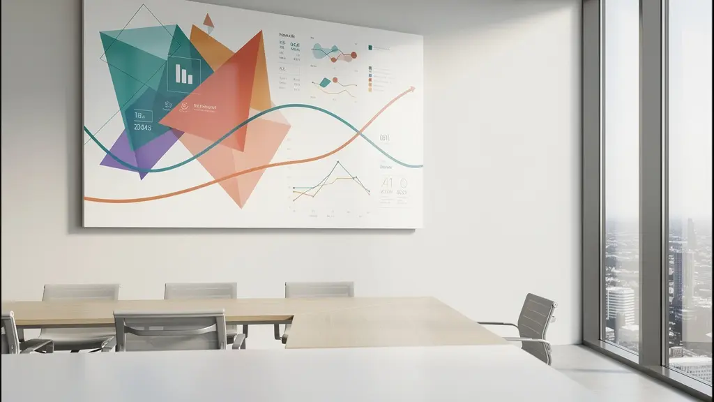 Vue d'ensemble d'un tableau de bord de KPIs pour le suivi d'une PME