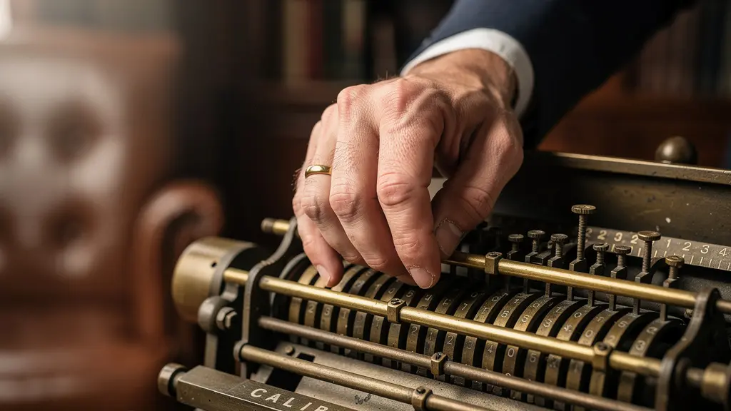 Main ajustant des curseurs sur un panneau de contrôle symbolisant l'équilibre entre risque et rendement