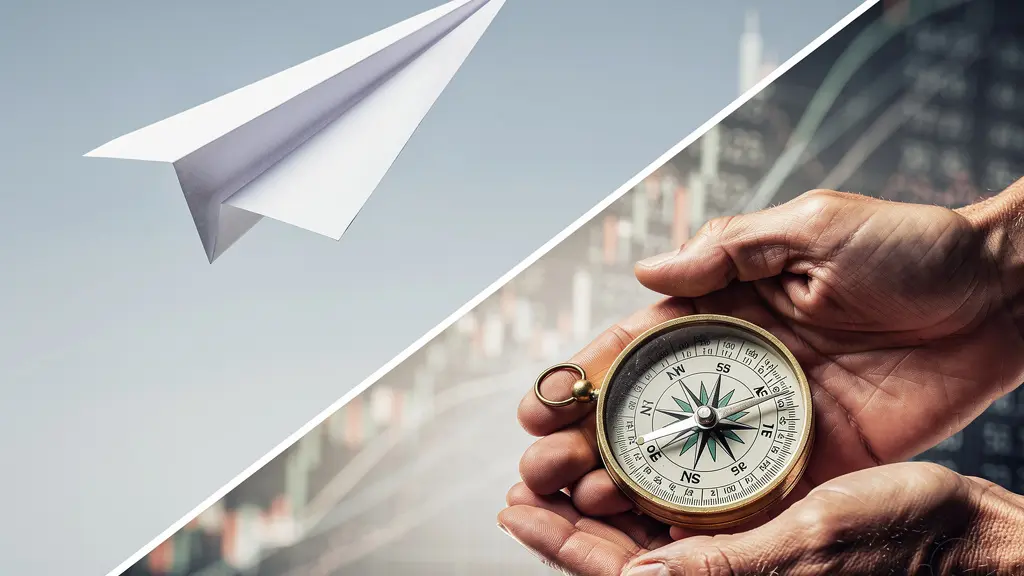 Comparaison visuelle entre gestion pilotée et gestion libre avec expert analysant des graphiques de performance